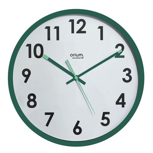 Reloj Naturalis verde de diseño ecológico - Orium
