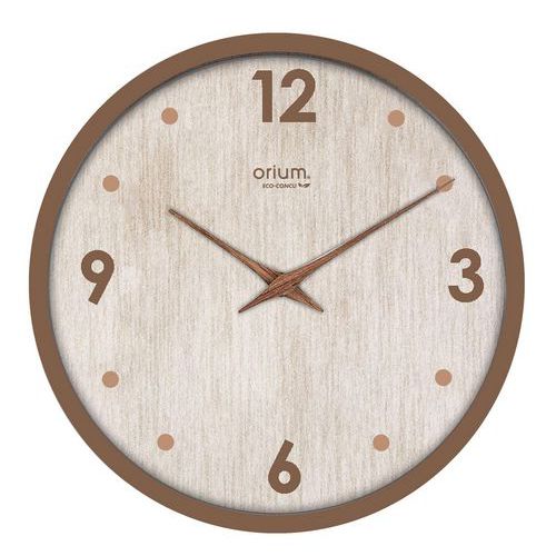 Reloj Naturalis color capuchino de diseño ecológico - Orium