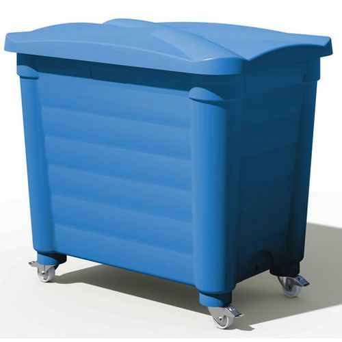 Caja de almacenamiento EASYBAC con tapa y ruedas - De 115 L a 585 L