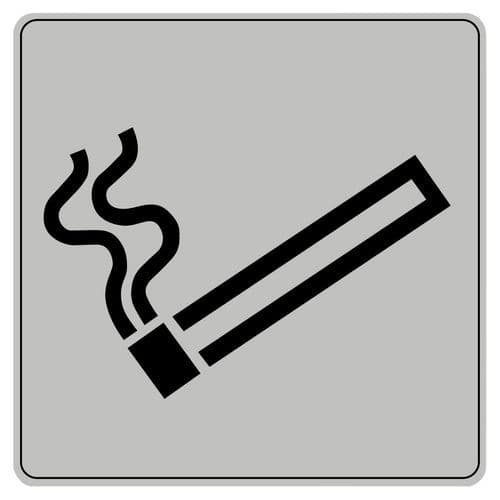 Pictograma de poliestireno ISO 7001 - Zona de fumadores