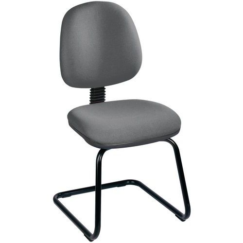 Silla con patas de plástico - Forma de trineo - Linea Fabbrica Silla con patas de plástico - Forma de trineo - Linea Fabbrica