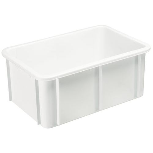 Caja rectangular reforzada apilable - De 590 a 600 mm de longitud - De 25 a 55 L - Gilac