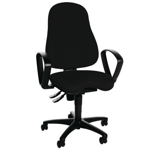 Silla de oficina ergonómica Sitness 10 - patas de polipropileno