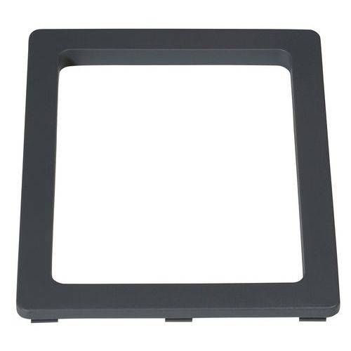 Inserto rectangular compatible con marco para cubo de basura de 60 y 80 L