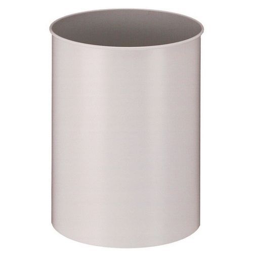 Papelera metálica redonda - 50 L