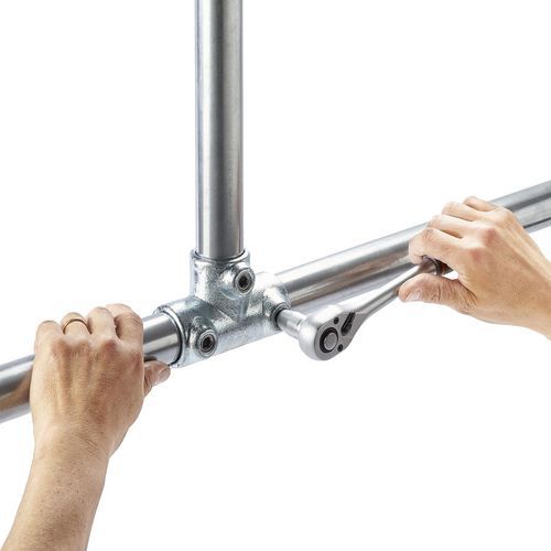 Tubo de zinc de 2 m - Diámetro 42 - Mottez