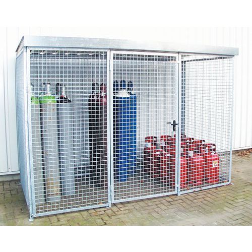 Cabina de almacenamiento para bombonas de gas - 1 puerta
