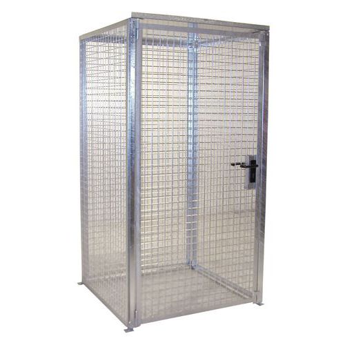 Cabina de almacenamiento para bombonas de gas - 1 puerta