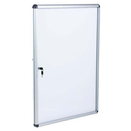 Vitrina de interior Manutan Expert de 1 puerta - Fondo de aluminio