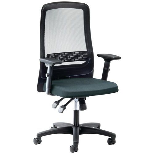 Silla de oficina síncrona con respaldo de respaldo de rejilla Eccon - 7172 - Interstuhl Silla de oficina síncrona con respaldo de respaldo de rejilla Eccon - 7172 - Interstuhl