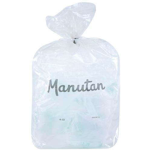 Bolsa de basura transparente - Desechos pesados - De 30 a 110 L - Manutan Expert