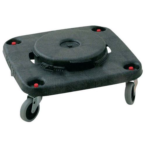 Base de ruedas para contenedor cuadrado Brute - Rubbermaid Base de ruedas para contenedor cuadrado Brute - Rubbermaid