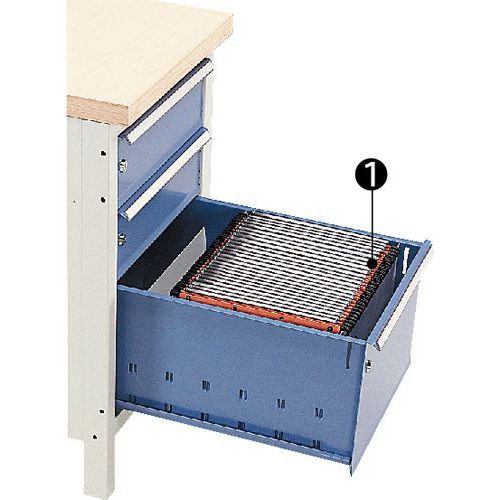 Solución de organización para cajón Modul - Para carpetas colgadas