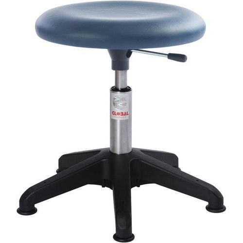 Taburete Beta Octopus - Polipiel - Bajo - Global Professional Seating