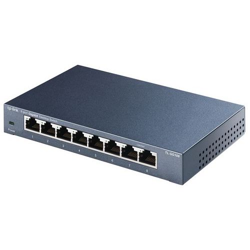 Switch de escritorio 8 puertos Gigabit - TL-SG108 - Tp-link