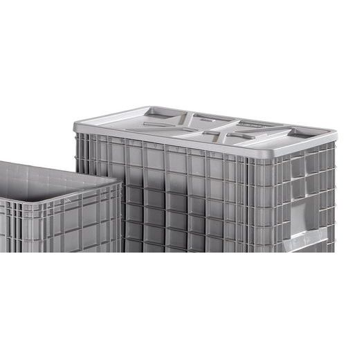 Tapa para caja-palé de 280 L a 550 L - Manutan Expert