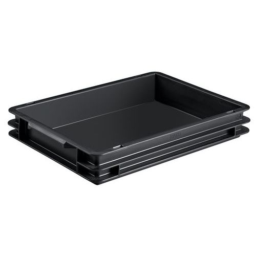 Caja norma Europa ESD - Especial contra la electricidad estática - Longitud de 300 mm a 400 mm