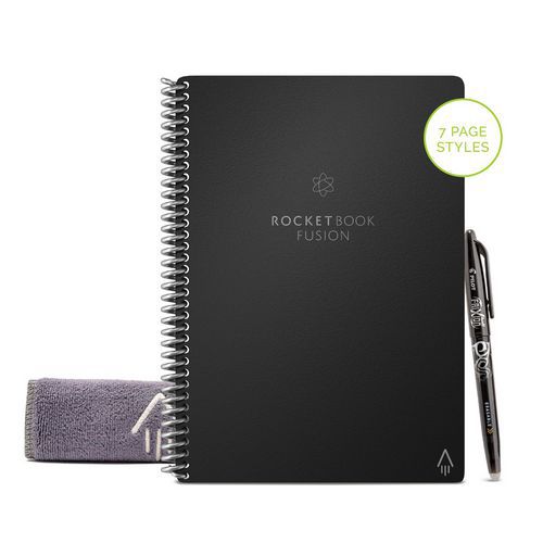 Cuaderno Rocketbook Fusion Executive Infinity negro - BIC