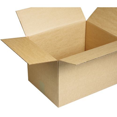 Caja de cartón reciclado - Corrugado simple - Corrugado pequeño - Manutan Expert