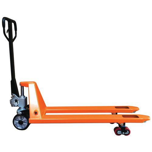 Transpaleta manual naranja - Capacidad 2500 kg