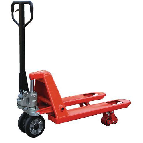 Transpaleta manual - Longitud de la horquilla de 450 mm - Capacidad de 2500 kg