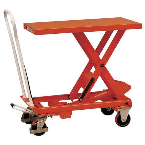 Mesa elevadora manual