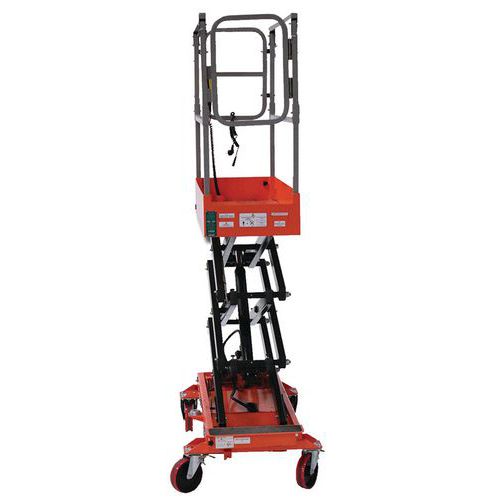 Plataforma semieléctrica