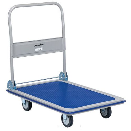 Carro con respaldo abatible - Capacidad 150 y 300 kg - Manutan Expert