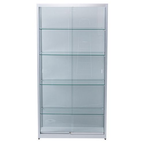 Vitrina de exposición de 1000 x 400 x 1972 mm - Manutan Expert