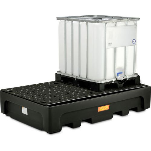 Cubeta colectora para 2 IBC - 1100 L - Cemo