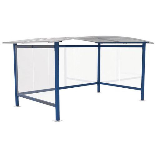 Refugio para bicicletas Viadene - Acero - Simple
