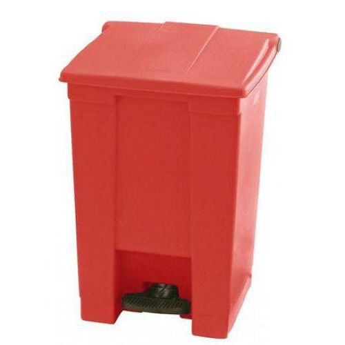 Cubo de basura con pedal Step-on - Rojo - 45 L - Rubbermaid