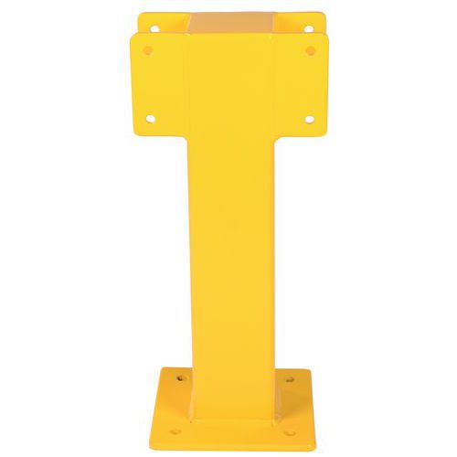 Poste de acero galvanizado para barrera de seguridad - Exterior - Dancop