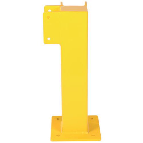 Poste de acero galvanizado para barrera de seguridad - Exterior - Dancop