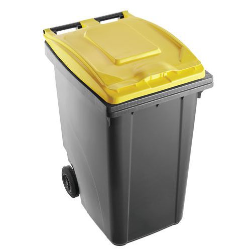 Cubo de basura Bicolore - 360 L - Mobil Plastic