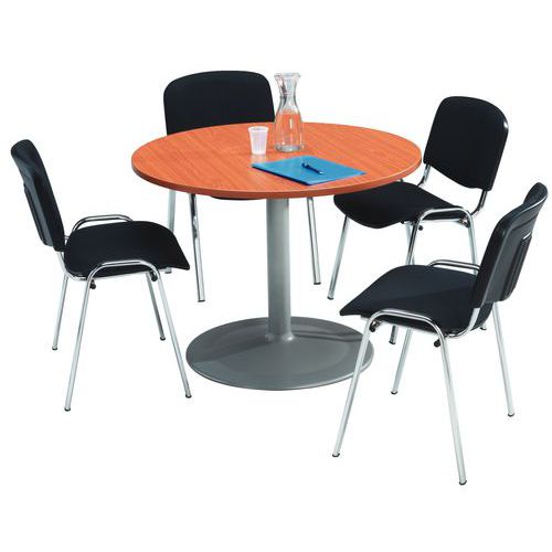 Conjunto para reuniones con mesa redonda Conjunto para reuniones con mesa redonda