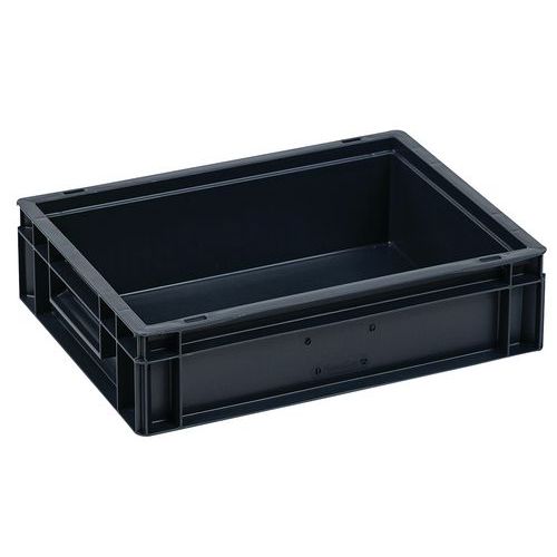 Caja conforme a la norma europea - De 400 a 600 mm de largo - De 10 a 39 L - Manutan Expert