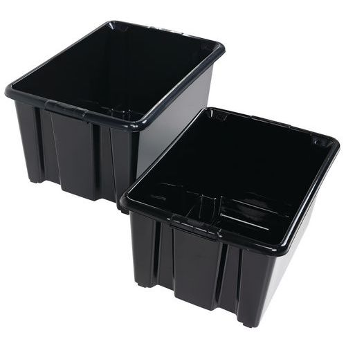 Caja de organización reciclada - 32 y 52 L - Manutan Expert