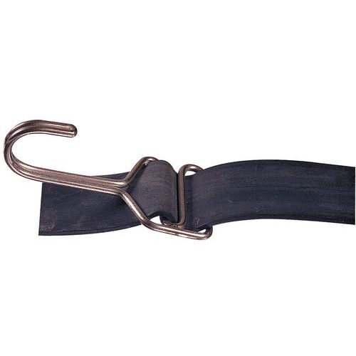 Correa ajustable de goma - Gancho