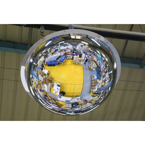 Espejo hemisférico de 360° - 1200 mm - Fijación por imán - Kaptorama