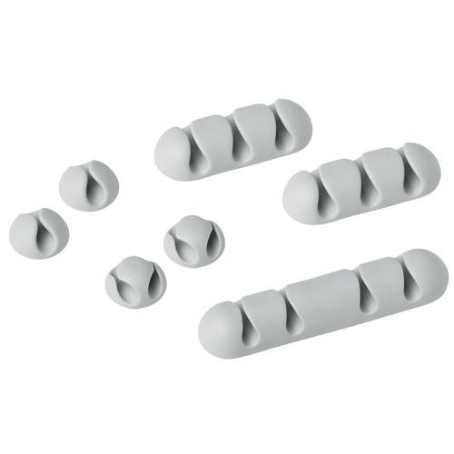 Kit de clips adhesivos para cables CAVOLINE® - Resistente