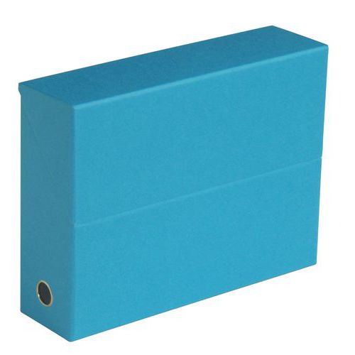 Caja clasificadora o archivadora de cartón - Ancho del reverso: 9 cm - Elba