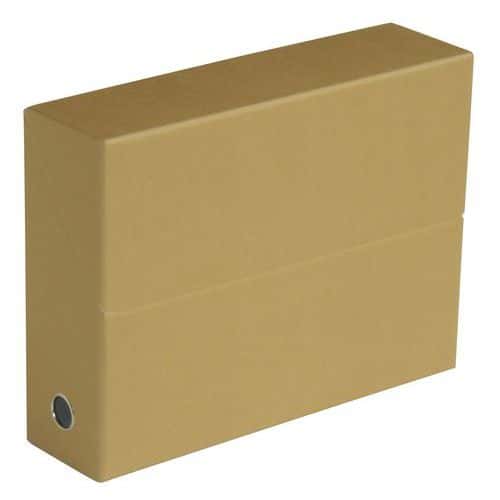 Caja clasificadora o archivadora de cartón - Ancho del reverso: 9 cm - Elba