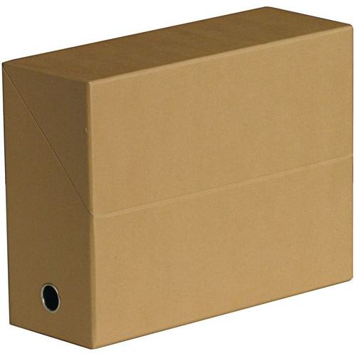 Caja clasificadora de cartón - Ancho del reverso: 12 cm - Elba