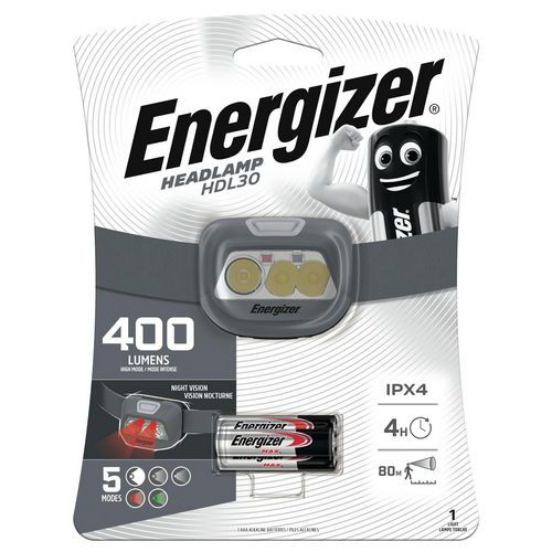 Linterna frontal HDL30 - 400 lúmenes - Energizer
