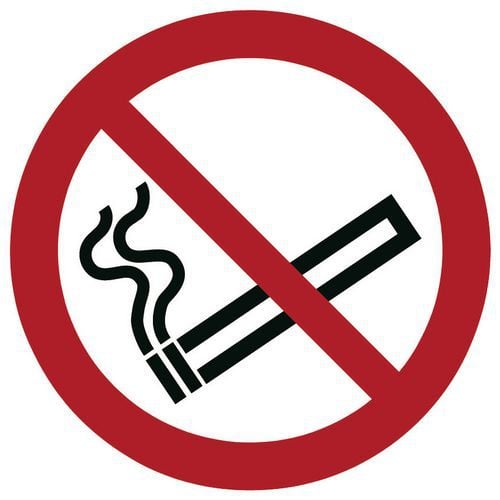 Señal de prohibición - Prohibido fumar - Rígida
