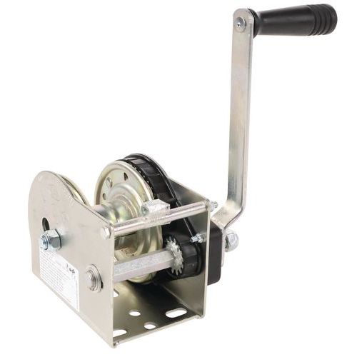 Cabrestante y cabrestante elevador con autofreno - Acero - Carga 80 a 490 kg