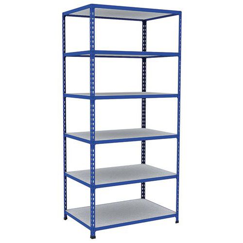 Estantería de archivos Rapid 2 - Balda de metal - 1980 mm de altura - Manutan Expert