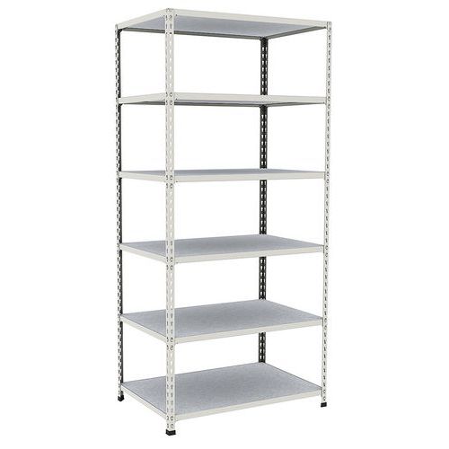 Estantería de archivos Rapid 2 - Balda de metal - 1980 mm de altura - Manutan Expert