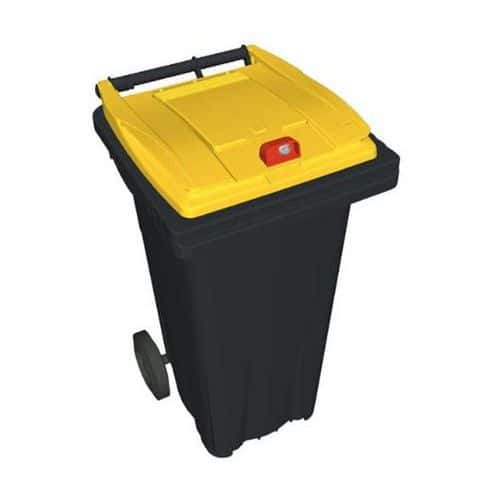Contenedor móvil para la recogida selectiva de residuos - 120 L - Embalaje